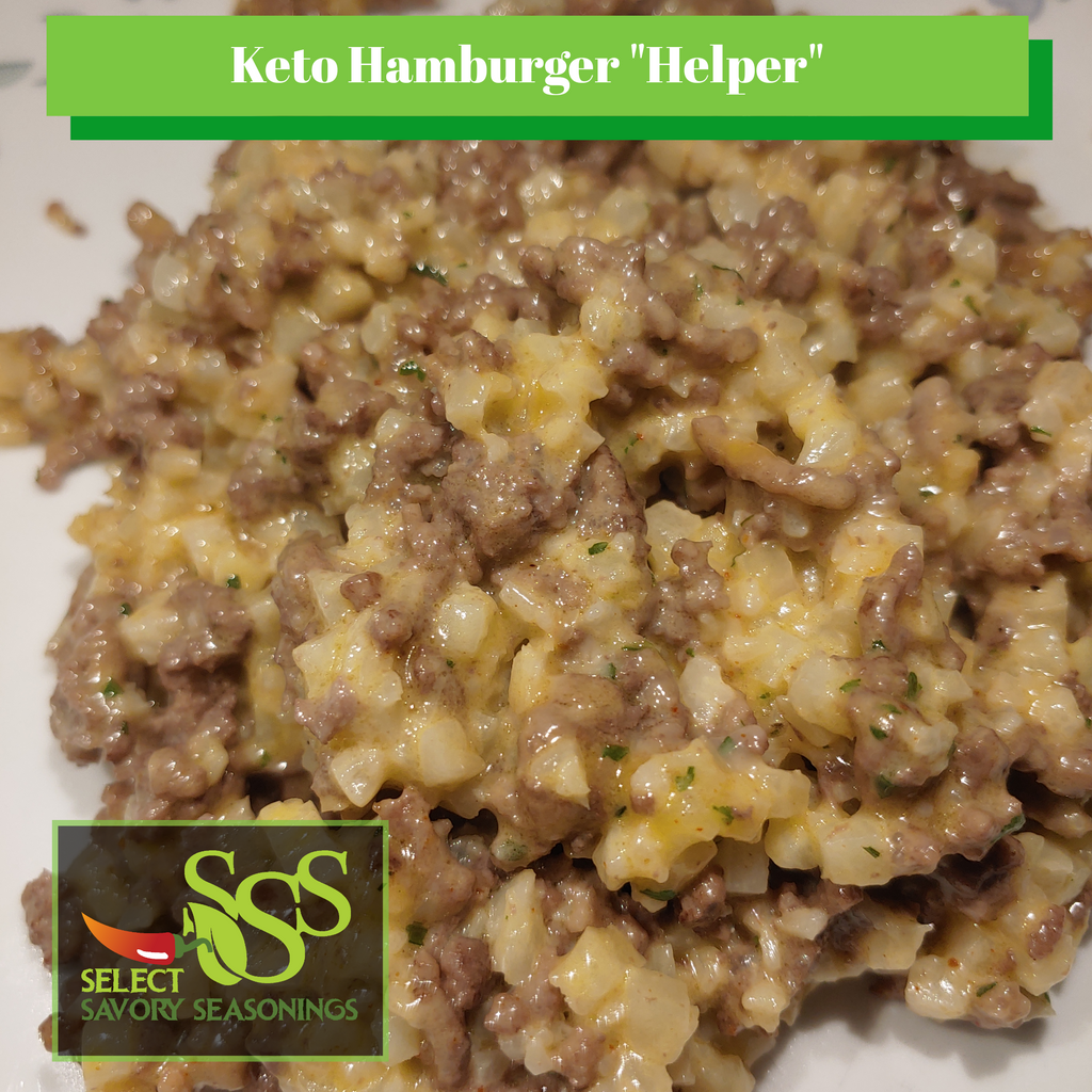 Keto Hamburger "Helper"