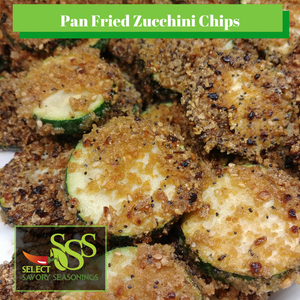 Pan Fried Zucchini Chips