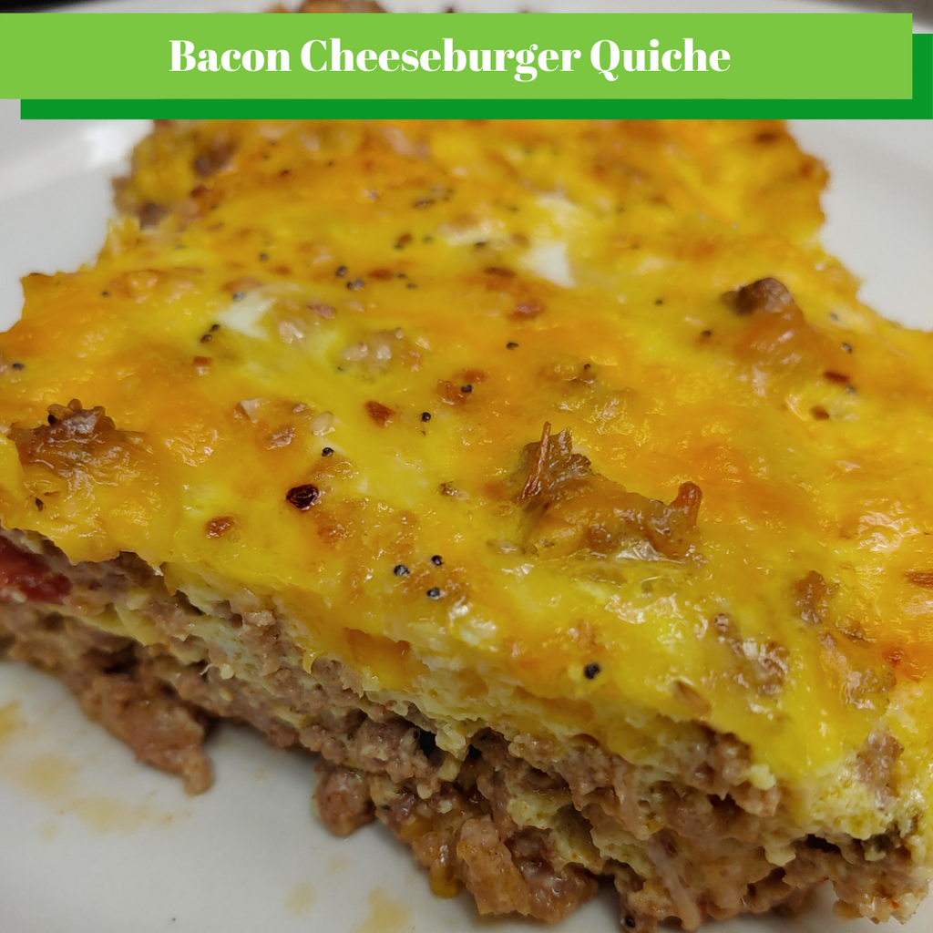 Bacon Cheeseburger Quiche